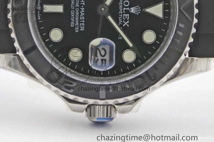 42mm Ceramic VR3235 Black on Strap Bezel 226659 1:1 TWA Oysterflex Best 3D Edition Yacht-Master 0226